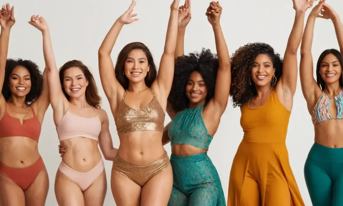 Celebrating diversity through self-expression and love for individual beauty